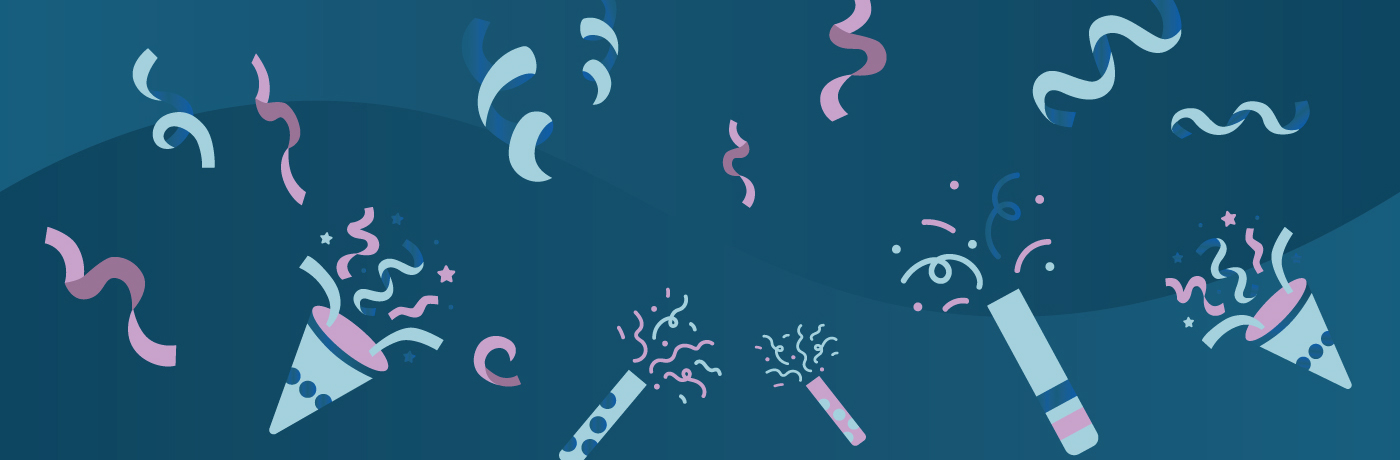 Decorative Confetti Background