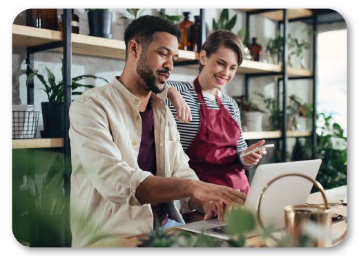 Small Business Owner with Manager